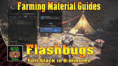 monster hunter world flashbug farm|Flashbug .